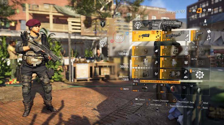 the division 2 maintenance